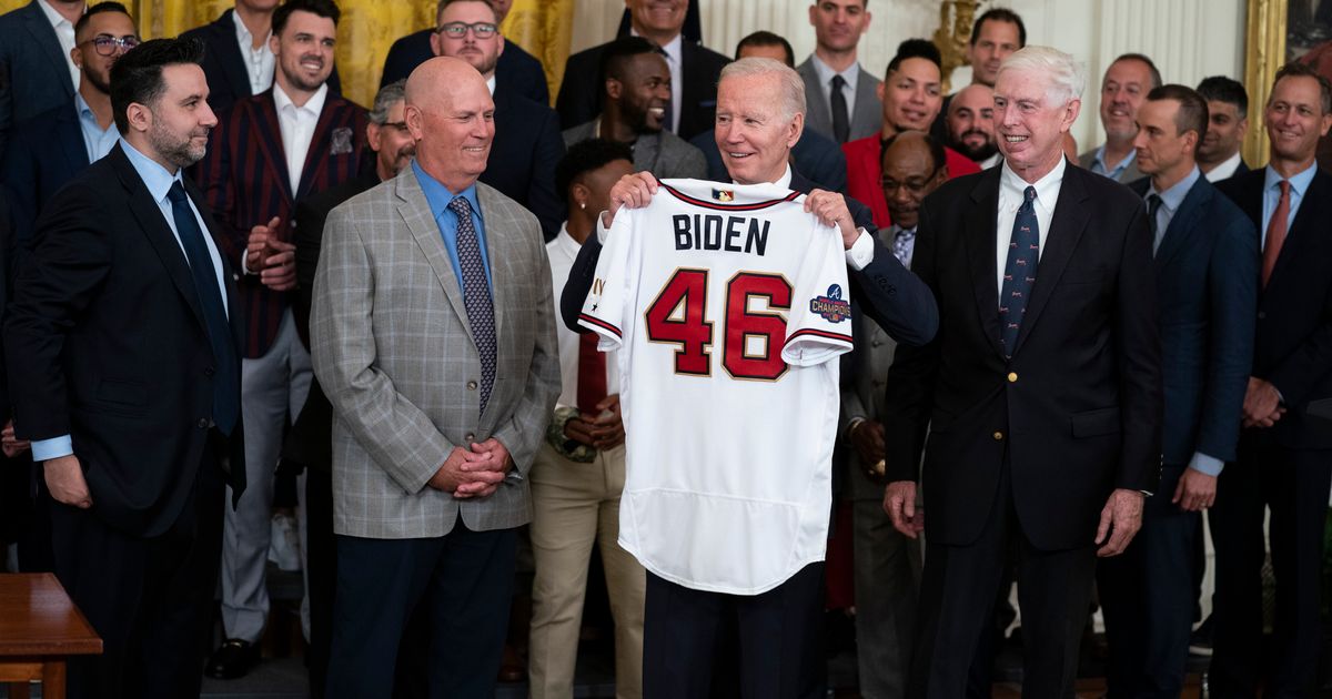 Biden praises Braves’ ‘unstoppable, joyful run’ to 2021 win