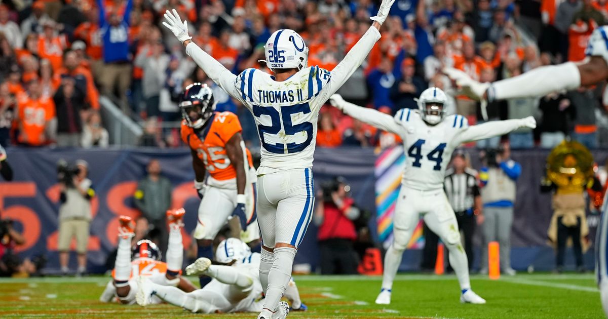 Colts grind out 12-9 win over Broncos in injury-filled game