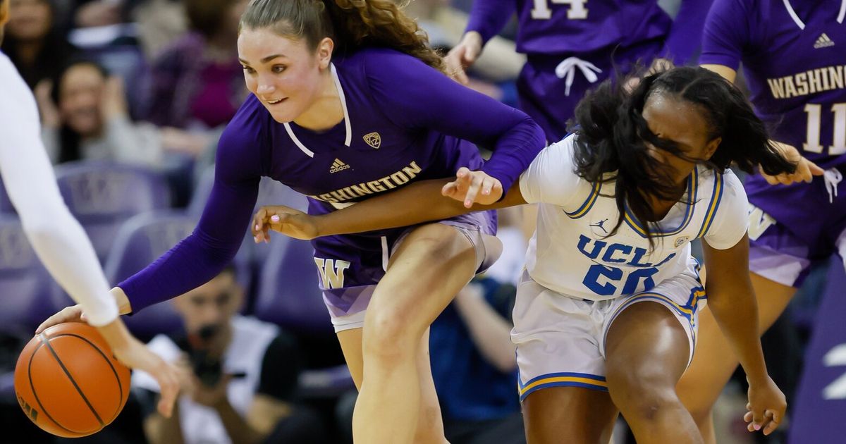 No. 9 UCLA uses second-half surge to rally past UW women