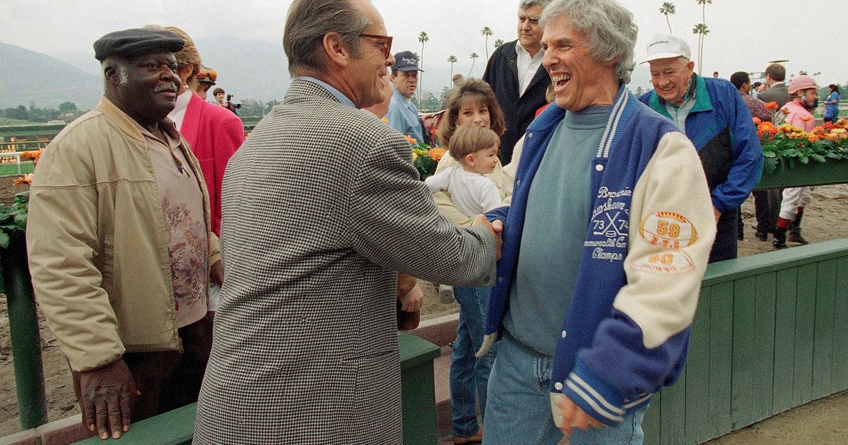 Burt Bacharach was a hit at the racetrack, too