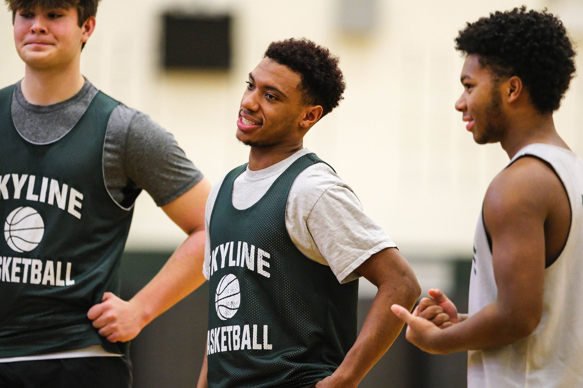 With Nahmier Robinson returning, Skyline boys have band back together and are ready to play state