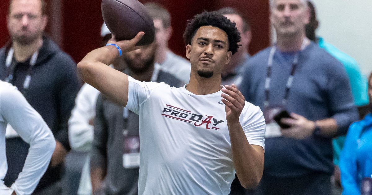 Alabama Quarterback Bryce Young Impresses NFL Scouts at Pro Day