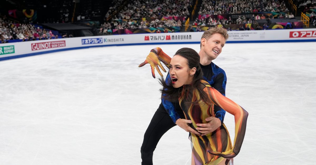 Chock and Bates of USA Claim First World Ice Dance Championship Title