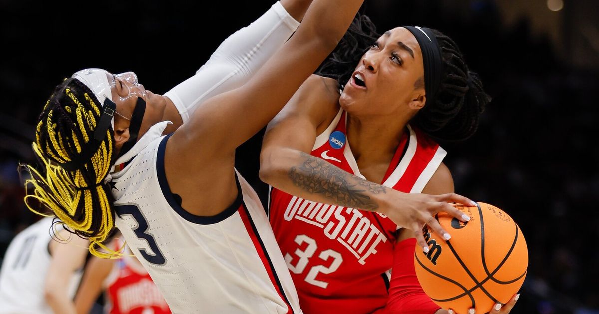 Connecticut Huskies vs. Ohio State Buckeyes: NCAAW Sweet 16 Matchup Photo Gallery