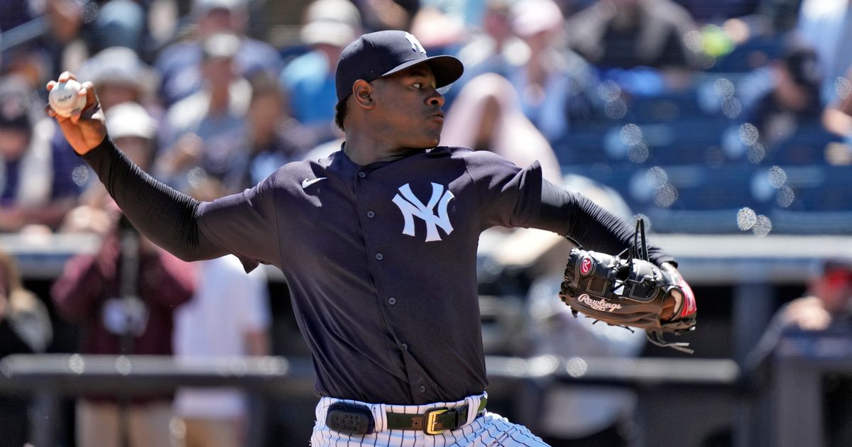 New York Yankees Pitcher Luis Severino Diagnosed With Latissimus Dorsi Strain, Expected to Begin Season on Injured List