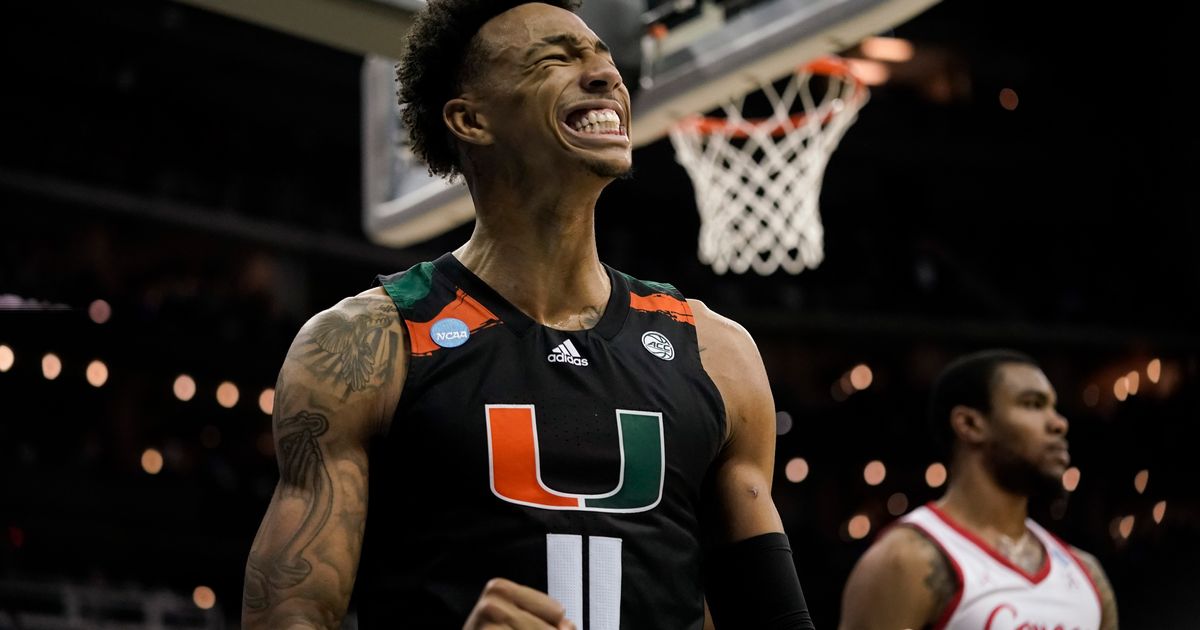 No. 4 Miami Upsets No. 1 Houston, All Top NCAA Seeds Eliminated