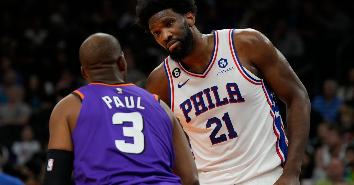 Philadelphia 76ers' Joel Embiid to Miss Matchup Against Denver Nuggets' Nikola Jokic