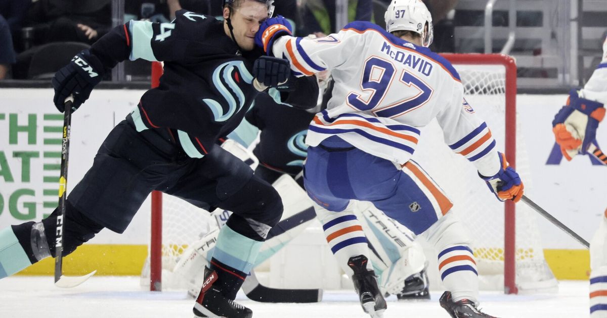 Photos: Kraken vs. Oilers