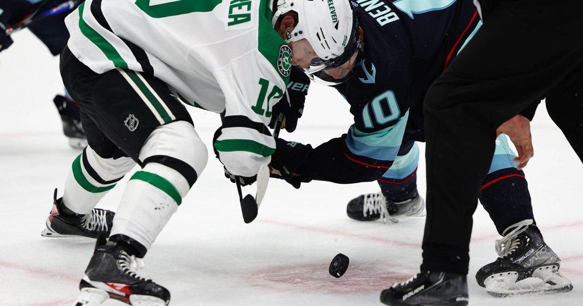 Photos: Kraken vs. Stars hockey