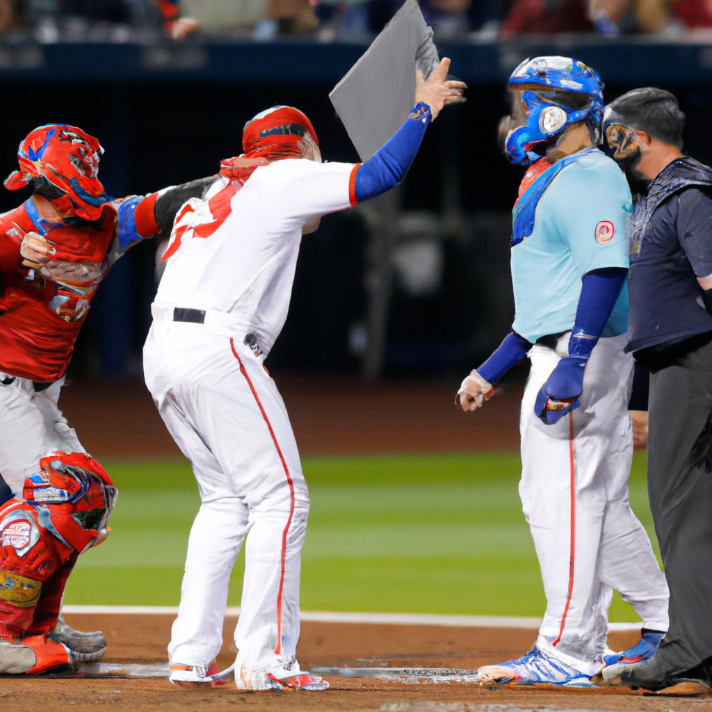 Umpire Ejects Phillies' Realmuto Following Unusual Ball Exchange During Game