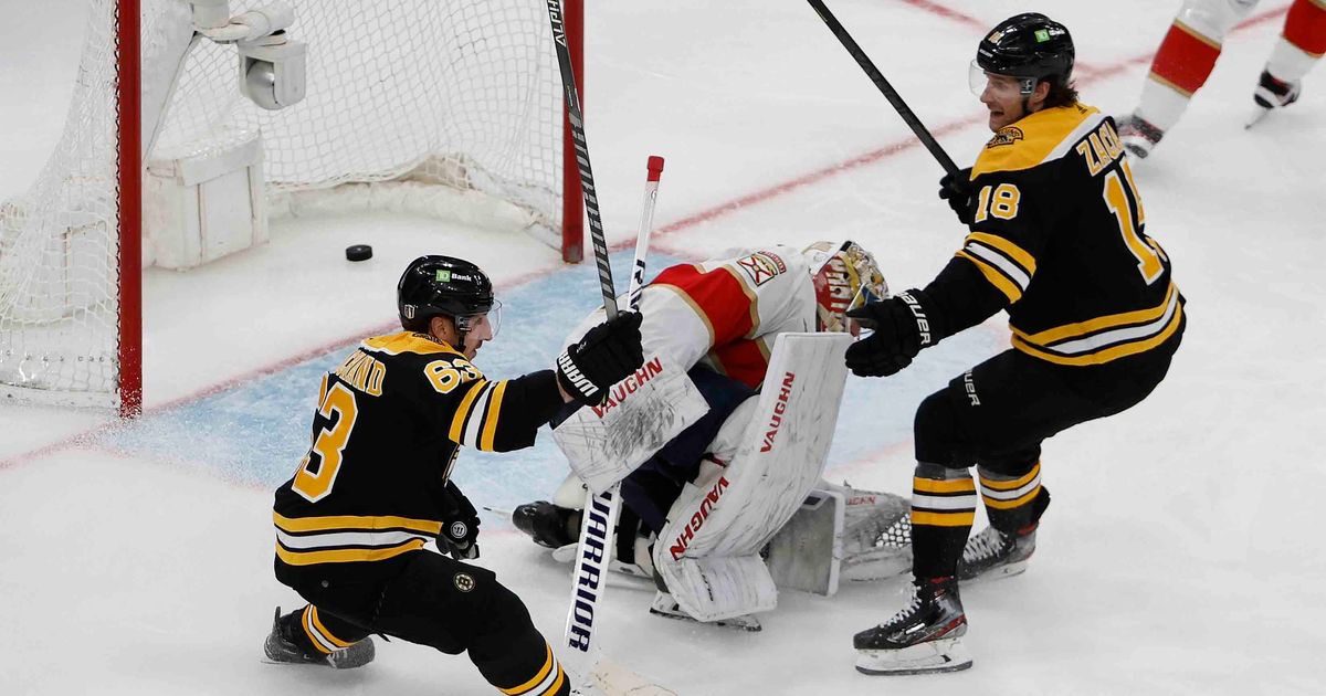 Boston Bruins Defeat Florida Panthers 3-1 in Game 1 of NHL Season, Led by Marchand's Performance