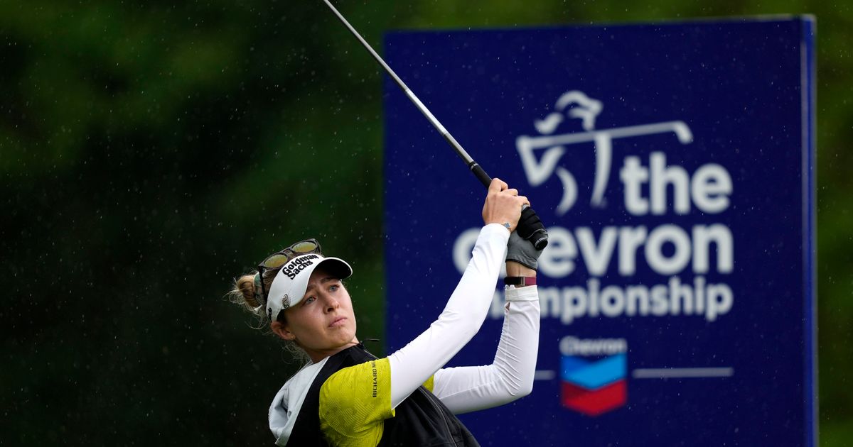 Chevron's Chien Tops Leaderboard After First Round of Golf Tournament, Korda Tied for Second Place