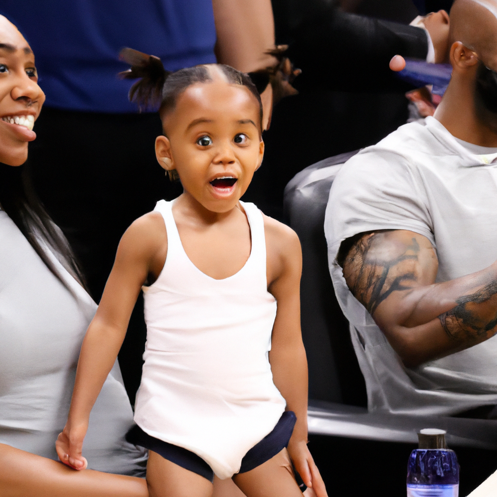 DeMar DeRozan's Daughter Goes Viral During Play-In Game