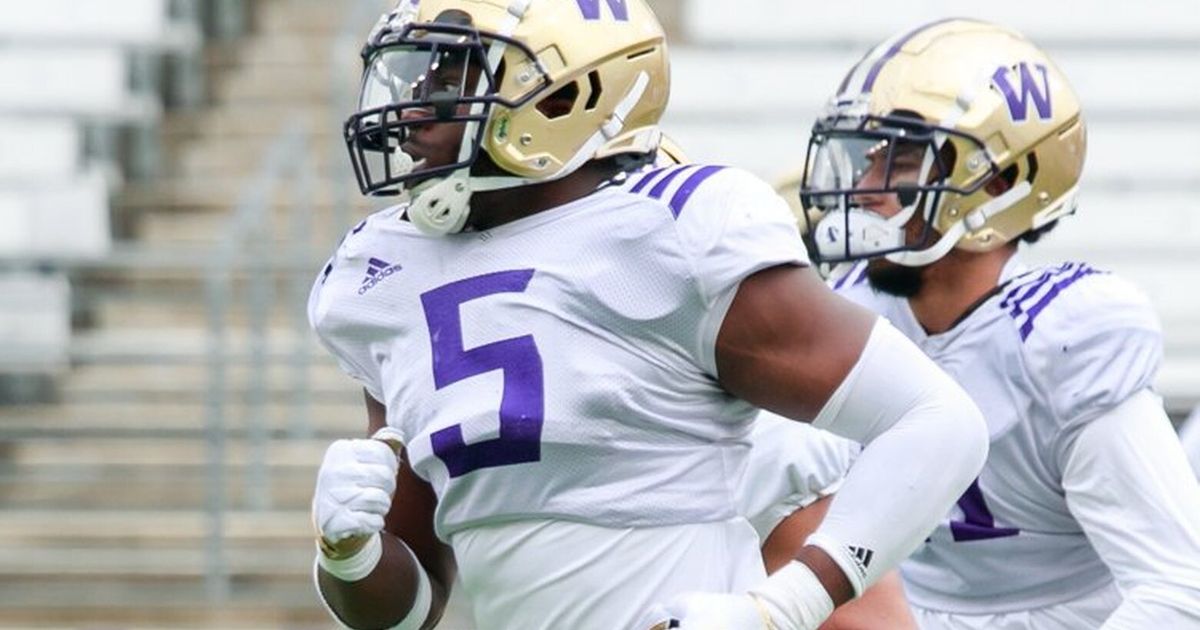 Edefuan Ulofoshio's Use of 'Obnoxious Focus' to Overcome Injury and Succeed as UW Huskies Linebacker