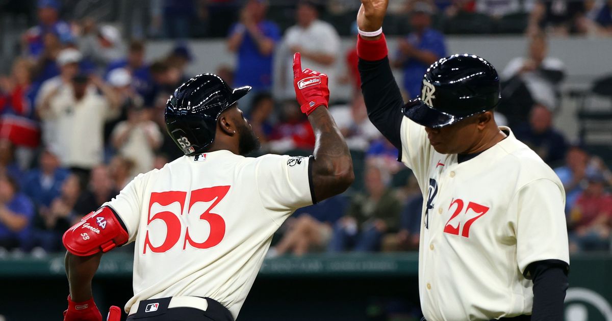 García Records Three Home Runs in First Five Innings of Rangers vs. Oakland Matchup