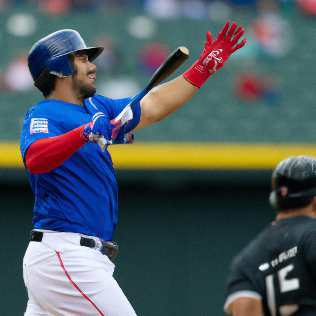 García Records Three Home Runs in First Five Innings of Rangers vs. Oakland Matchup