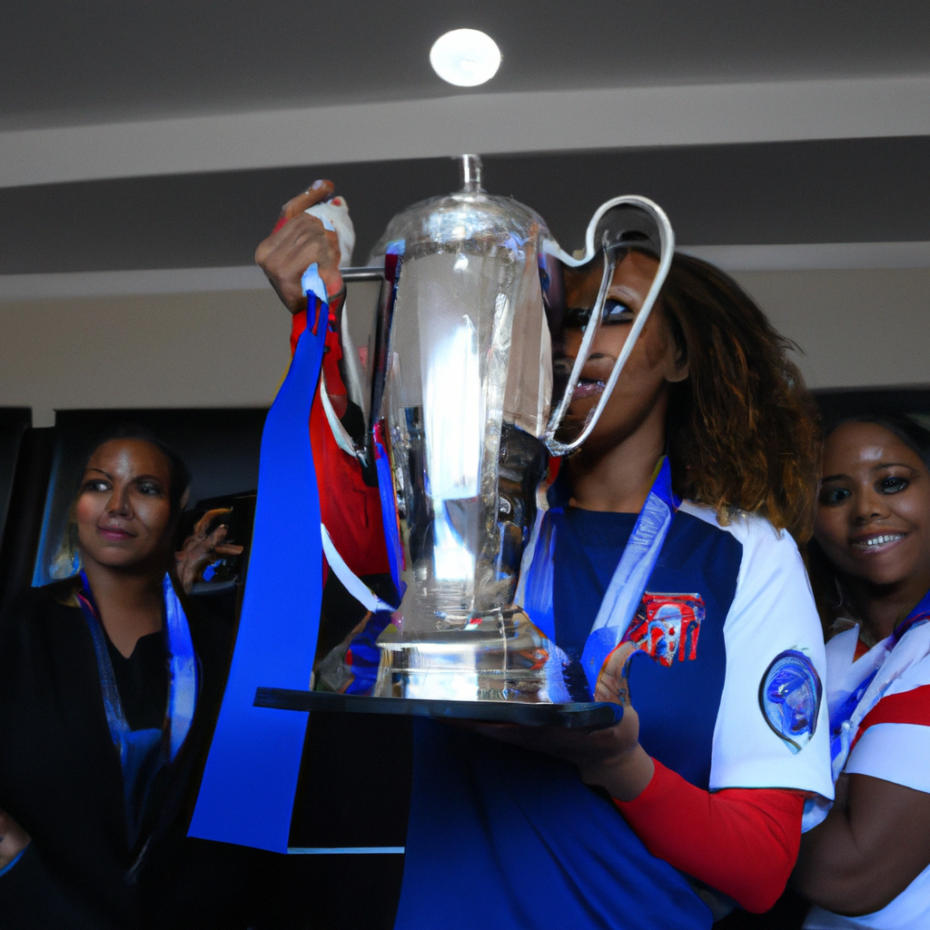 Haiti Receives Brief Visit from Women's World Cup Trophy