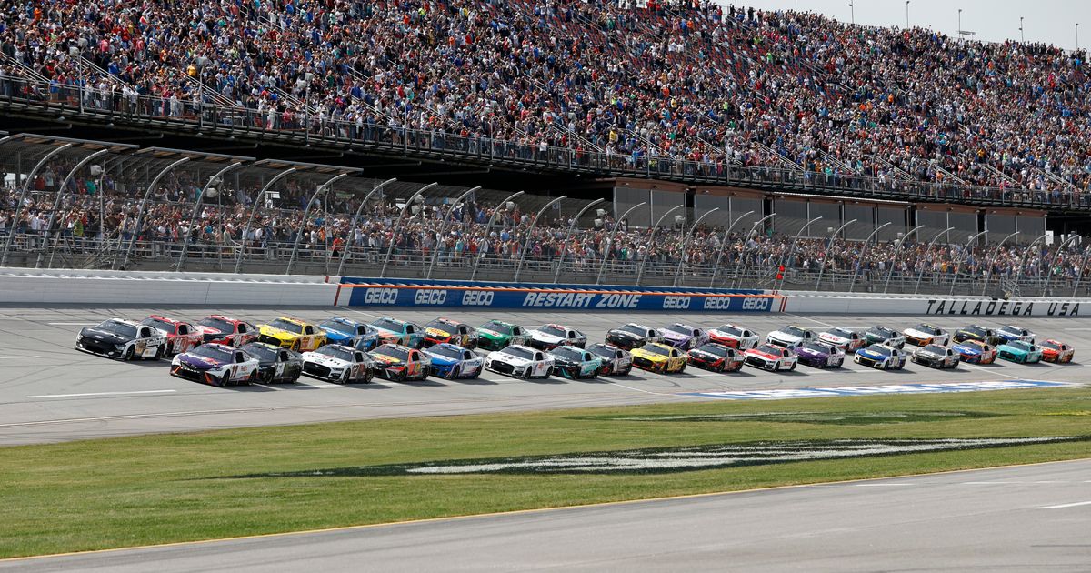 Joey Logano Finishes Second as Kyle Busch Wins NASCAR Cup Series Race at Talladega Superspeedway in Double Overtime