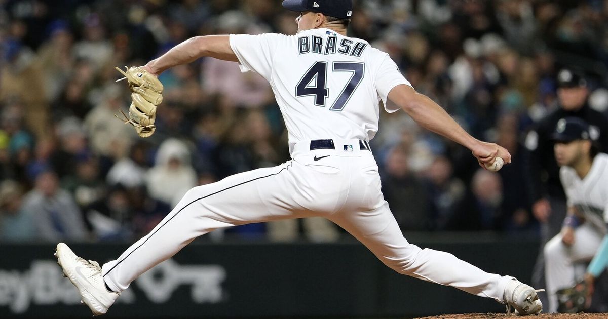 Matt Brash of the Seattle Mariners Has Been Named the Dirtiest Pitcher in Major League Baseball