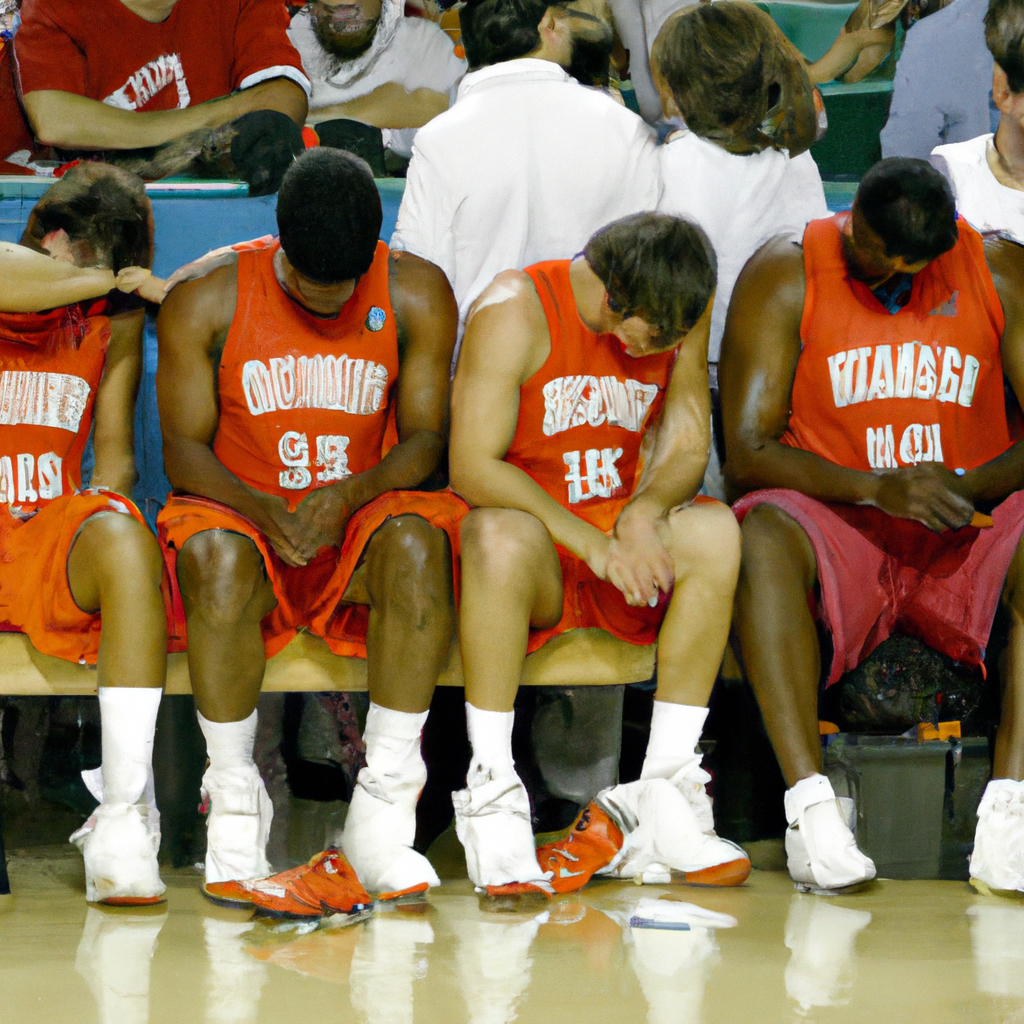 Miami's Pack Bench Players After Shoe Blowout Incident