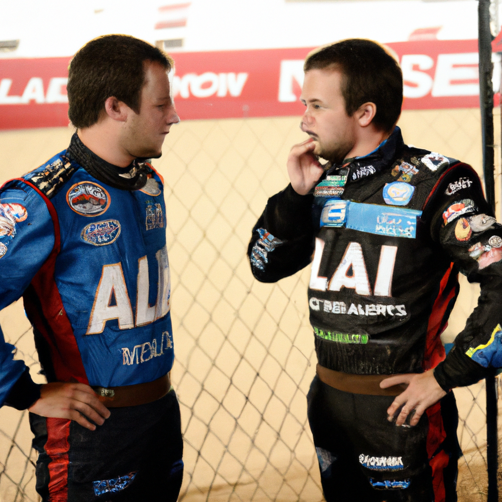 NASCAR Drivers Kyle Larson and Chase Briscoe Discuss Lack of Advantage on Bristol Motor Speedway's Dirt Track