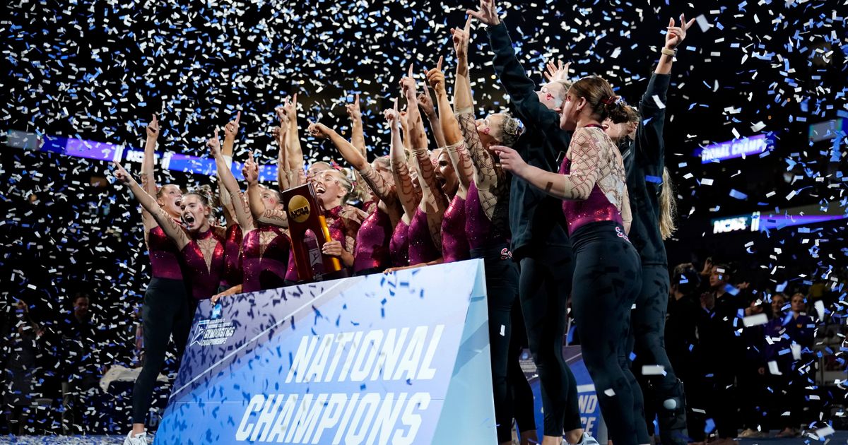 Oklahoma Sooners Women's Gymnastics Team Claims Back-to-Back NCAA Championships