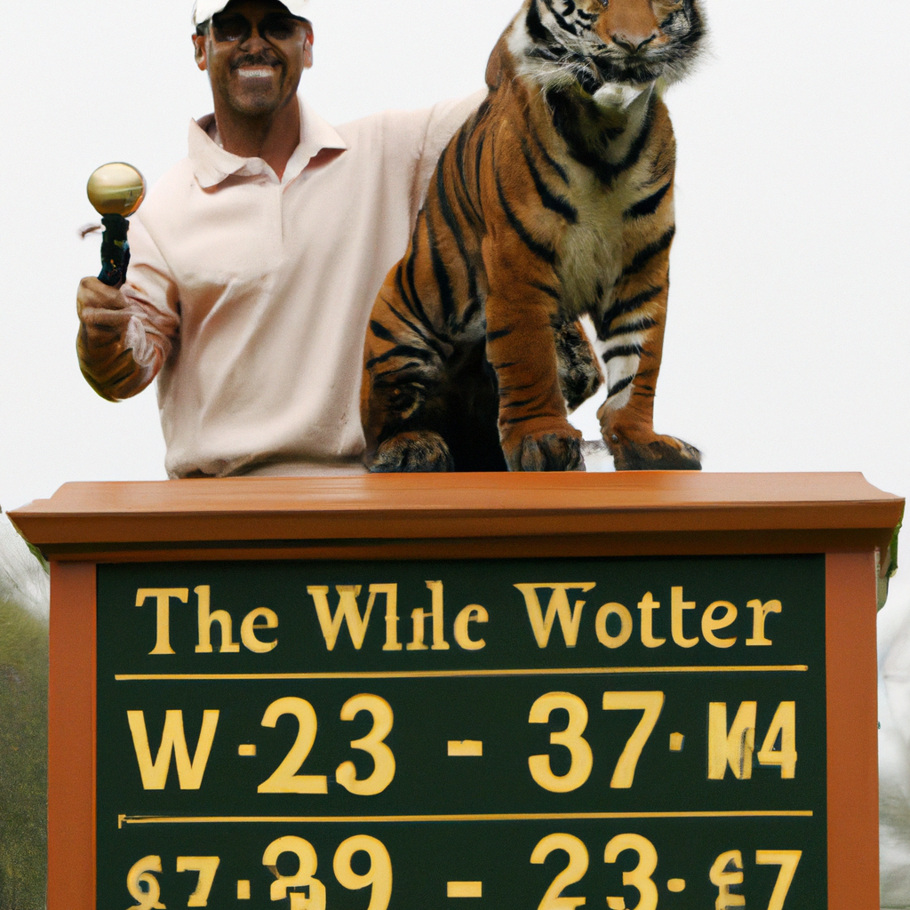 Tiger Woods Ties Record of 23 Consecutive Masters Cuts