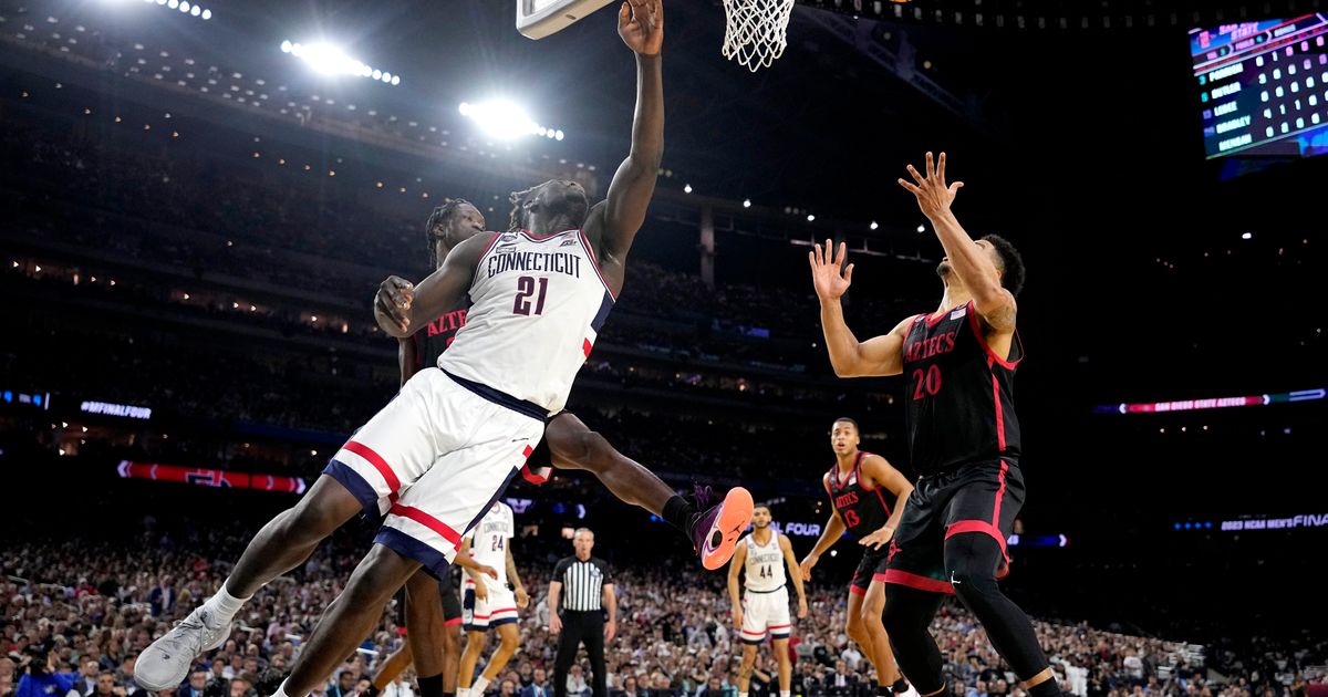 UConn's Sanogo Aids Team in Pursuit of Fifth NCAA Championship