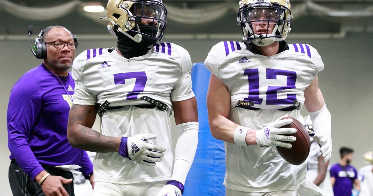 UW Spring Football Practice: Monday Photo Recap