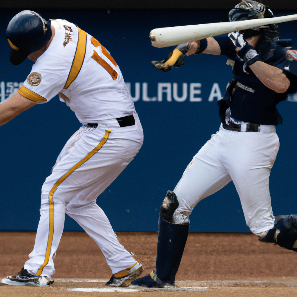 Varland Hit in Jaw by Machado Line Drive While Pitching for Brewers