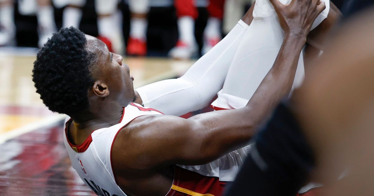 Victor Oladipo of Miami Heat Suffers Patellar Tendon Tear, Adding to Injury Woes