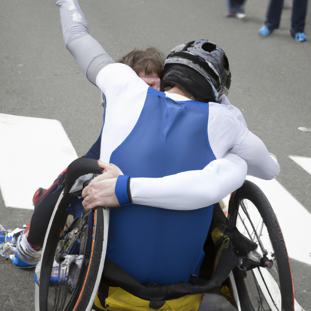 Wheelchair Racer Hug Claims 6th Boston Marathon Victory