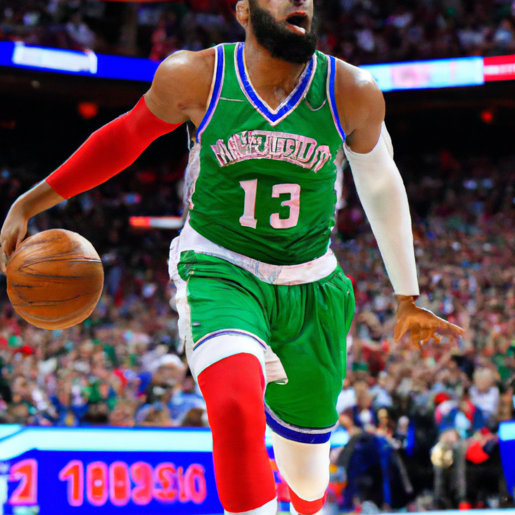 76ers Defeat Celtics 119-115 Behind 45 Points and Late 3-Pointer from James Harden