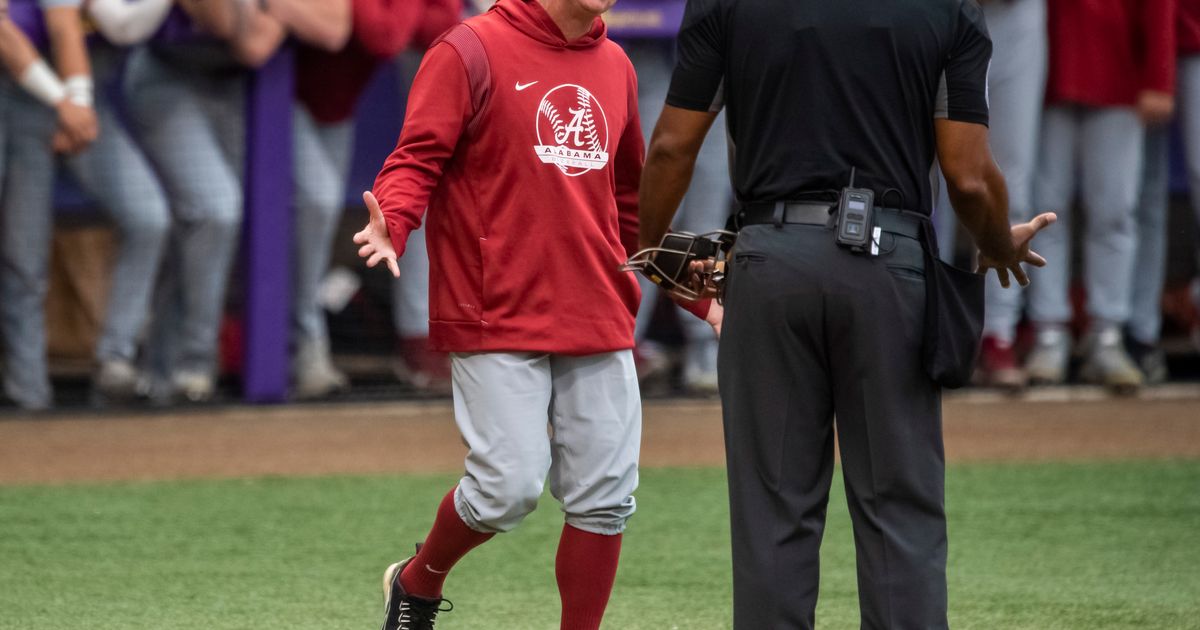 Alabama Dismisses Baseball Coach Following Report of Suspicious Bets