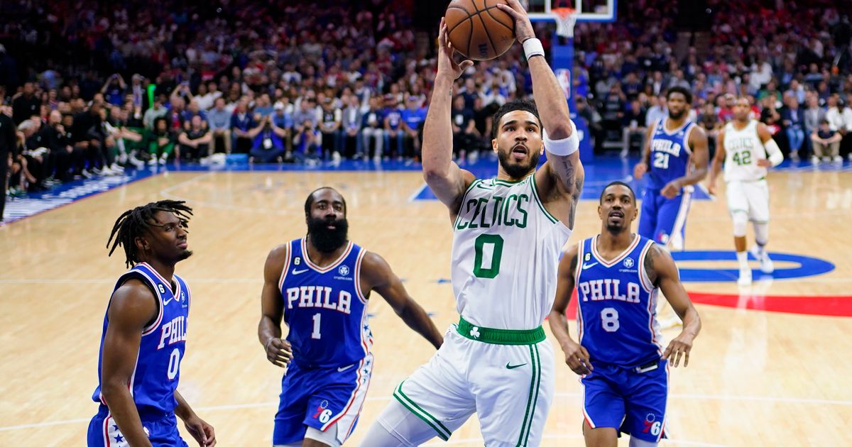 Celtics Defeat 76ers 95-86 in Fourth Quarter Behind Tatum's Three-Pointers, Forcing Game 7