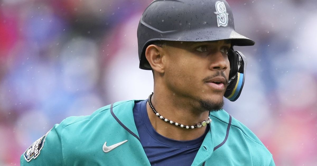 Julio Rodriguez Out of Mariners Lineup Due to Back Soreness Against Athletics
