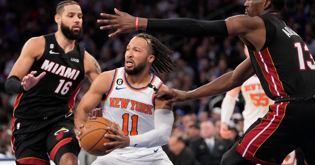 Knicks Even Series with 111-105 Win Over Heat Thanks to Brunson and Randle