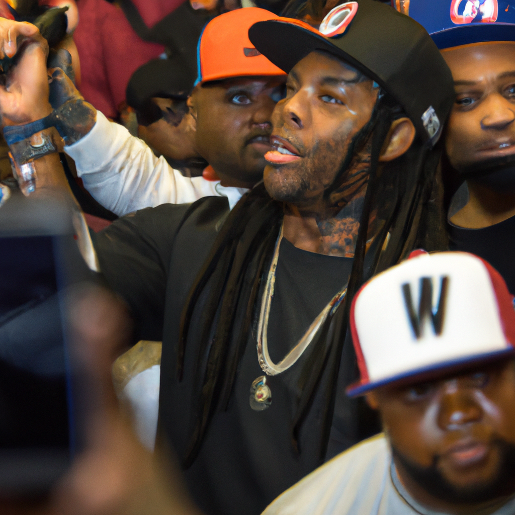 Lil Wayne Visits 2017 World Series Champions Houston Astros