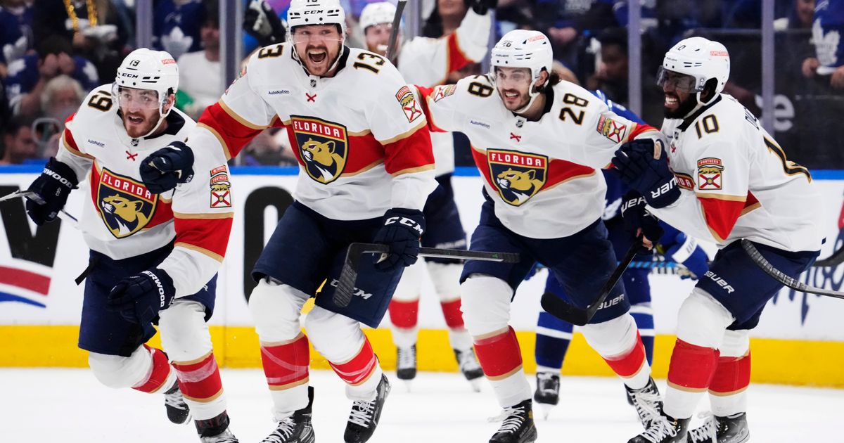 Panthers Advance to Eastern Conference Final After 3-2 Overtime Victory Over Maple Leafs Thanks to Cousins' Goal