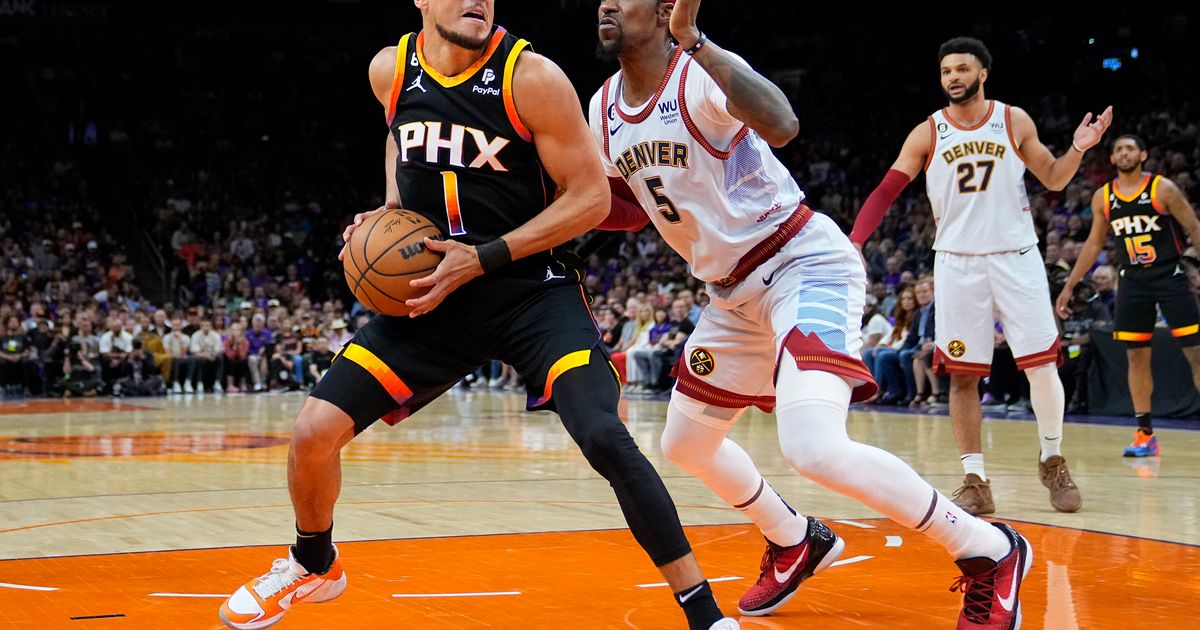 Phoenix Suns Defeat Denver Nuggets 121-114 Behind Booker's 47 and Durant's 39 Points
