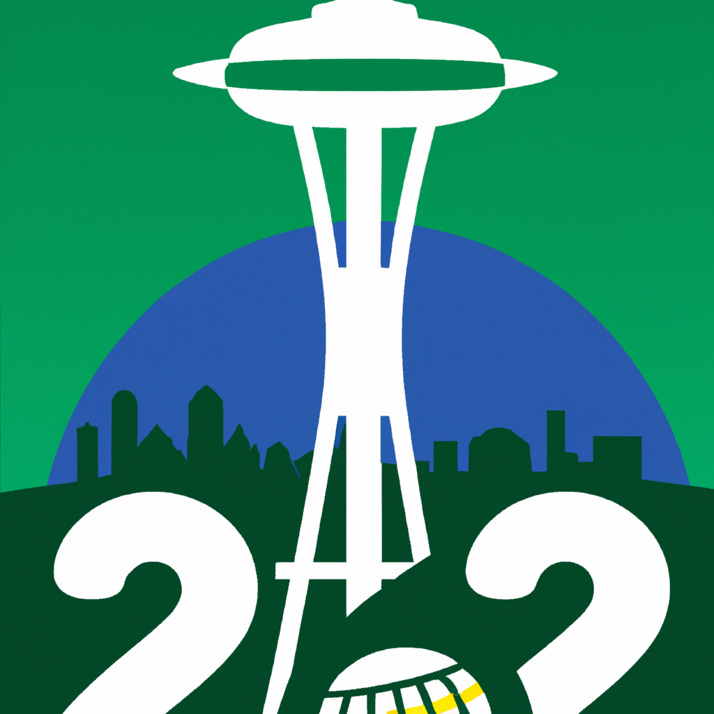 Seattle Reveals Logo for 2026 Men's World Cup atop Space Needle