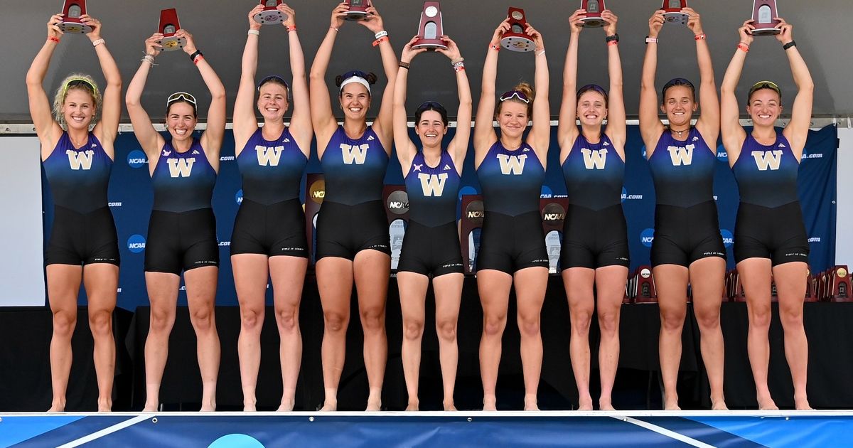 University of Washington Women's Rowing Team Places Second in NCAA Championships Despite Low Expectations