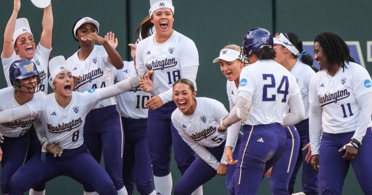 Washington Softball Defeats Louisiana to Advance Closer to College World Series