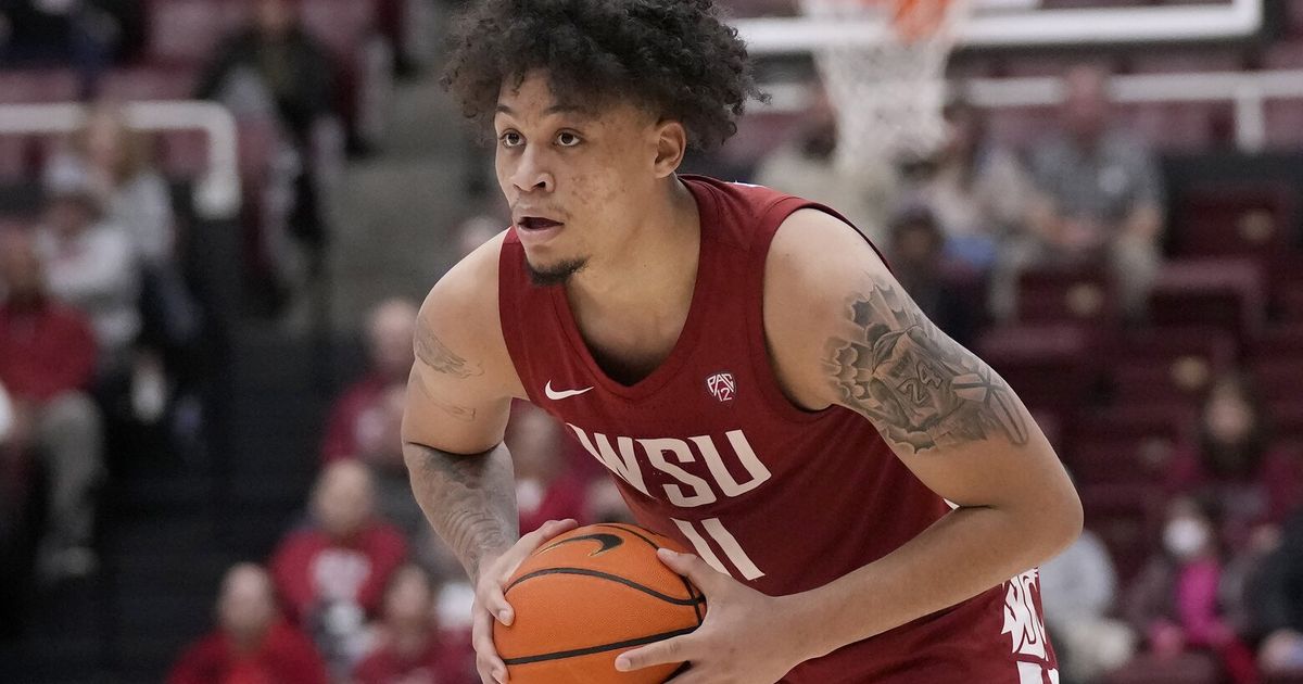 Washington State University Men's Basketball Forward DJ Rodman Enters NCAA Transfer Portal