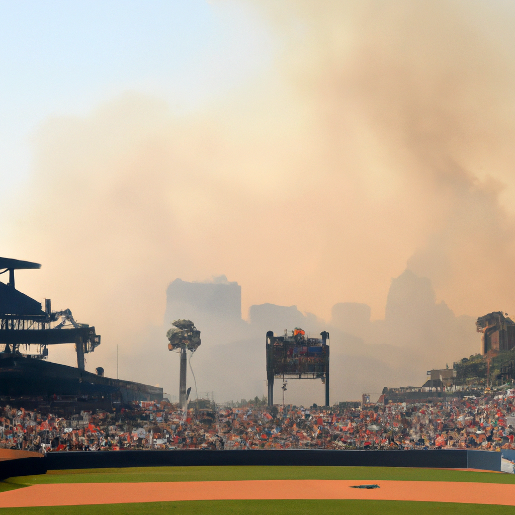 Air Quality from Wildfires Causes 45-Minute Delay in Pirates-Padres Game
