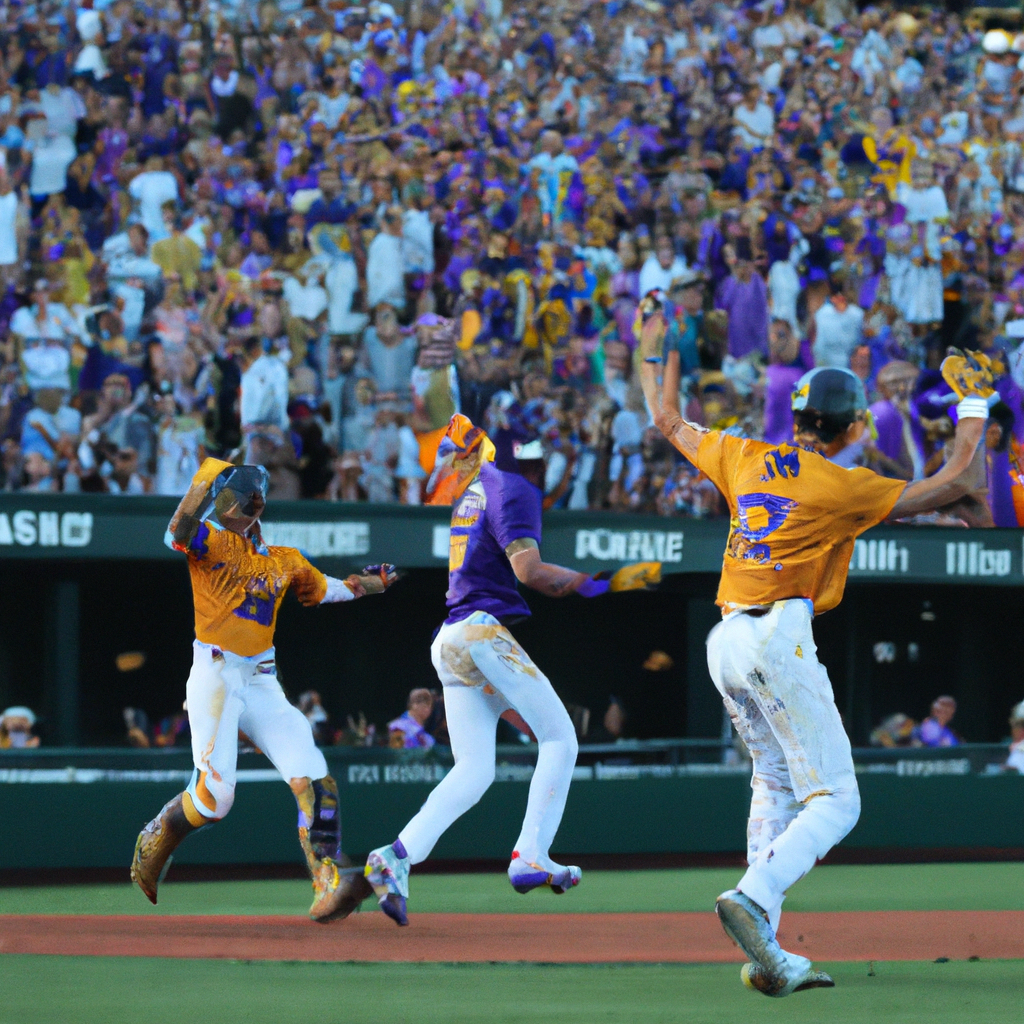 LSU Defeats Florida 4-3 in Game 1 of College World Series Finals Thanks to 17-Year-Old Floyd Fans and Beloso's Home Run