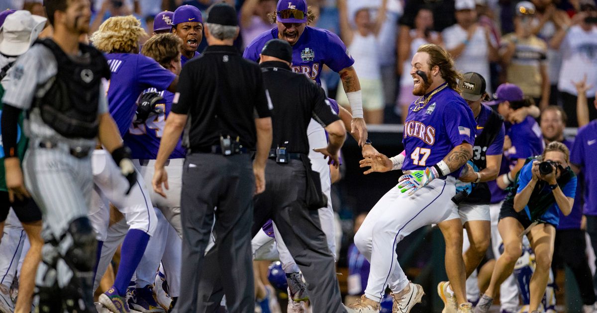 LSU Defeats No. 1 Wake Forest 2-0 to Advance to College World Series Finals