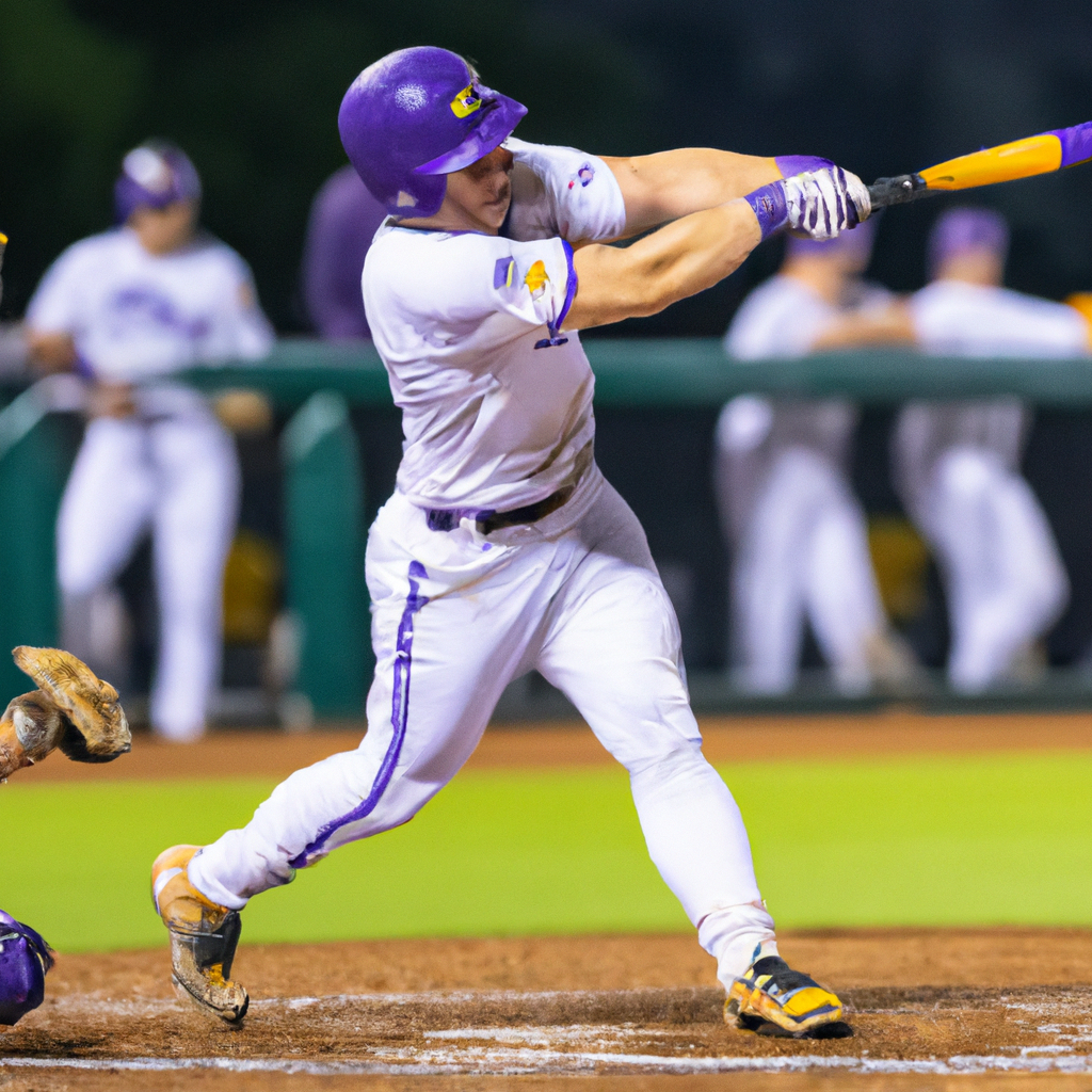 LSU Defeats Oregon State 6-5 in Baton Rouge Regional, Thanks to Jobert's Home Run in Eighth Inning