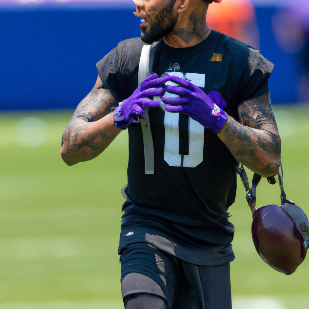 Odell Beckham Jr. Returns to Football After 16-Month Absence as Ravens Start Minicamp