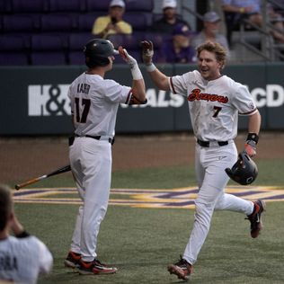 Oregon St. Defeats Sam Houston 18-2 in Baton Rouge Regional Behind McDowell and Turley's Power